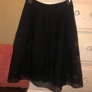 Francescas black skirt